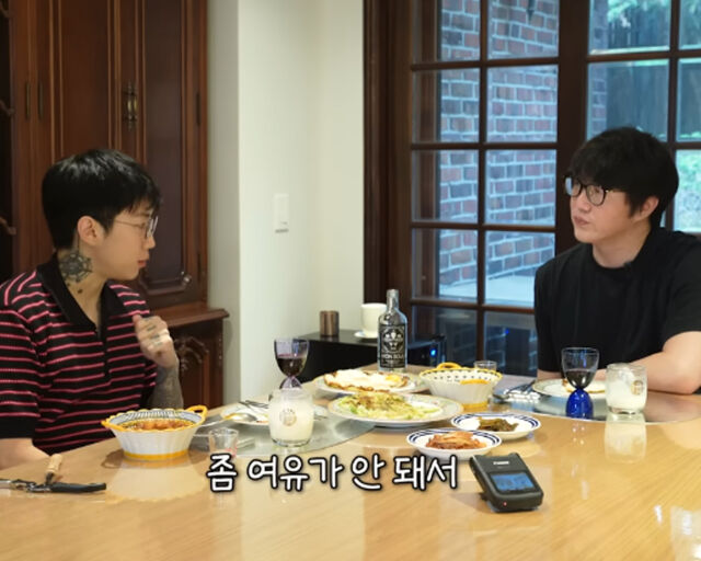 박재범이 성시경에게 솔직한 이야기를 털어놨다. / 유튜브 '성시경의 만날텐데' 캡처