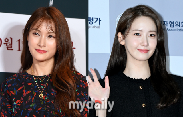 카라 박규리(왼쪽), 소녀시대 윤아. / 마이데일리 DB