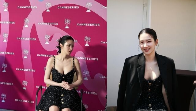 배우 박주현이 칸 국제 영화제 레드카펫에 참석했다. / 박주현 인스타그램