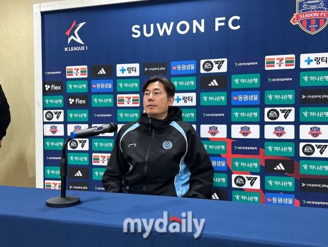 서동원 대구FC 감독 대행./수원종합운동장=노찬혁 기자