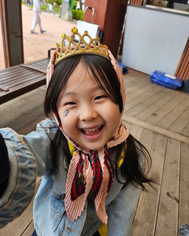 방송인 하하와 가수 별의 딸 송이. / 별 인스타그램 캡처