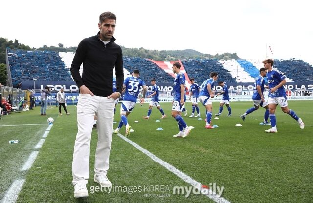 독일 명문 레버쿠젠의 감독 후보에 오른 코모의 세스코 파브레가스./게티이미지코리아