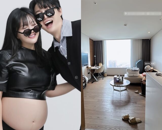 코미디언 이용식의 딸 이수민과 가수 원혁, 이수민이 게재한 사진/이수민 소셜미디어
