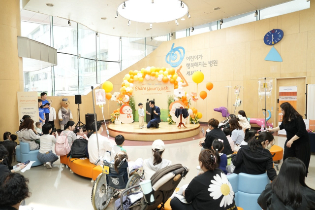365mc는 메이크어위시 코리아·세브란스 어린이병원과 함께 환아와 그 가족들을 응원하고 선물을 제공하는 행사를 성료했다. /365mc