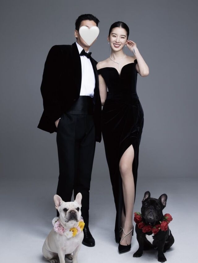 모델 아이린과 예비신랑/아이린 인스타그램