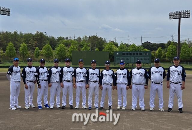 대한유소년야구연맹 19기 대표팀./효고현(일본)=노찬혁 기자