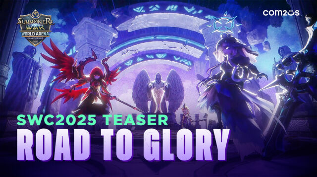 컴투스는 글로벌 e스포츠 대회 ‘서머너즈 워 월드 아레나 챔피언십 2025’(SWC2025)의 티저 영상을 공개하고 대회 준비에 돌입했다. /컴투스