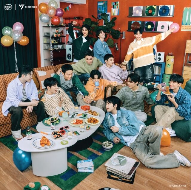 비비고 글로벌 앰버서더 세븐틴. /CJ제일제당