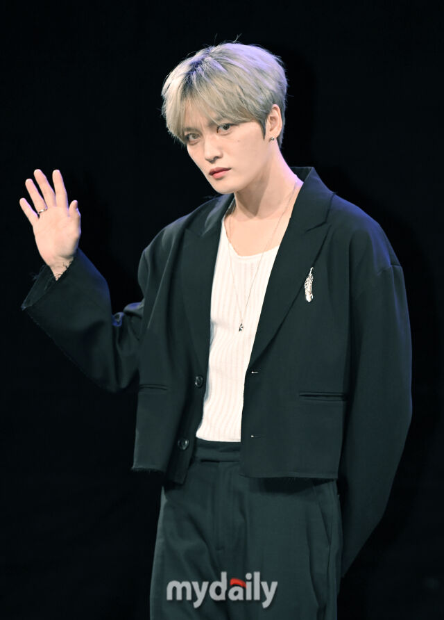 가수 김재중 새 EP '뷰티 인 카오스' 발매 기념 기자간담회/송일섭 기자 andlyu@mydaily.co.kr