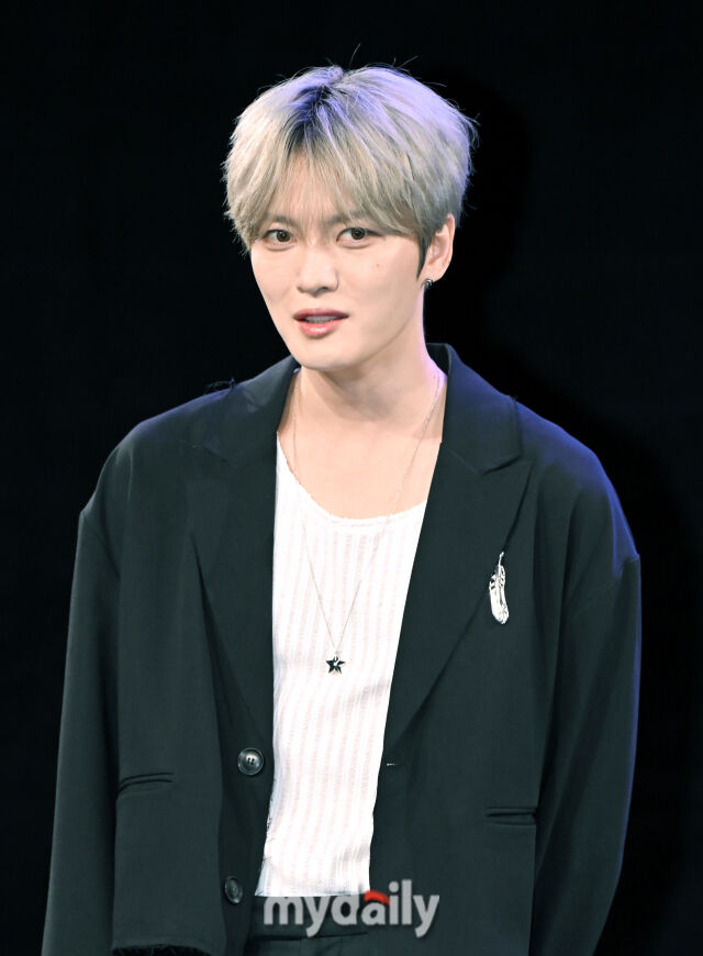 가수 김재중 새 EP '뷰티 인 카오스' 발매 기념 기자간담회/송일섭 기자 andlyu@mydaily.co.kr