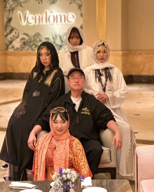나영석 PD와 이은지, 미미, 이영지, 안유진. / 나영석 인스타그램 캡처