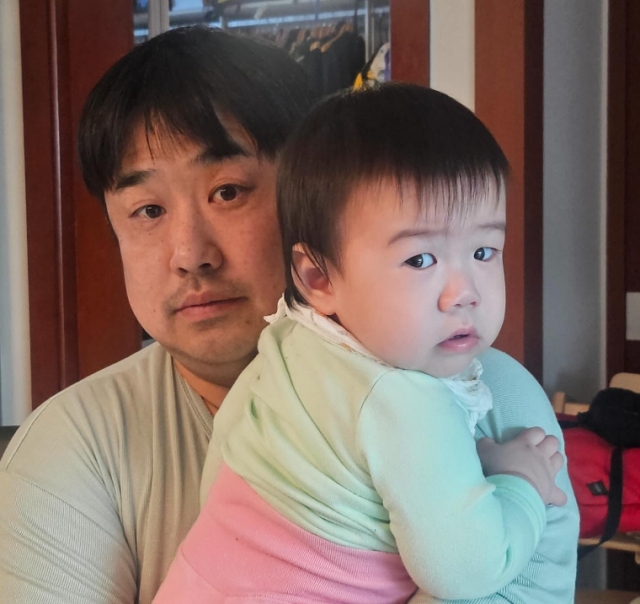 개그맨 강재준과 아들 강현조./강재준 인스타그램