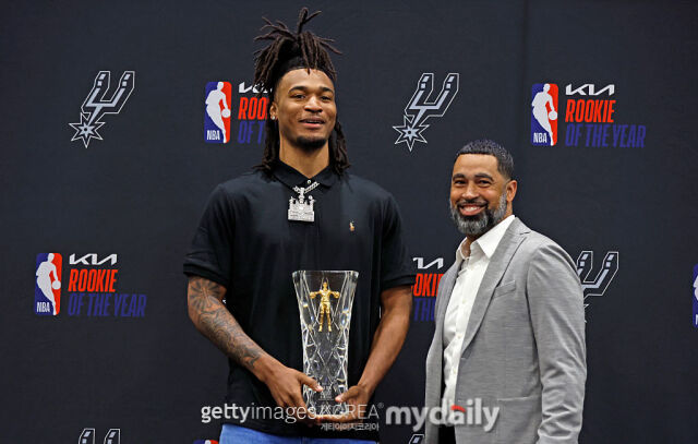 2024-2025 NBA 올해의 신인상 수상자 스테폰 캐슬. /게티이미지코리아