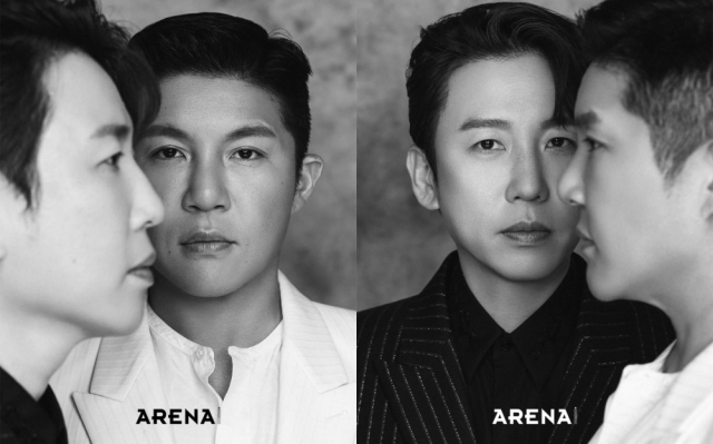 방송인 조세호, 남창희가 진지한 표정으로 촬영한 화보를 공개했다. / 조세호 인스타그램 캡처