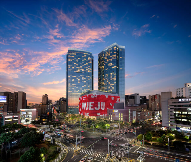 제주 드림타워 전경./롯데관광개발