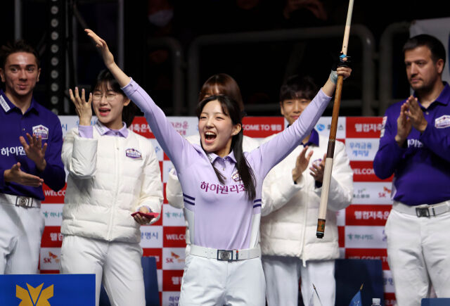 하이원리조트는 전지우를 추가 영입했다./PBA