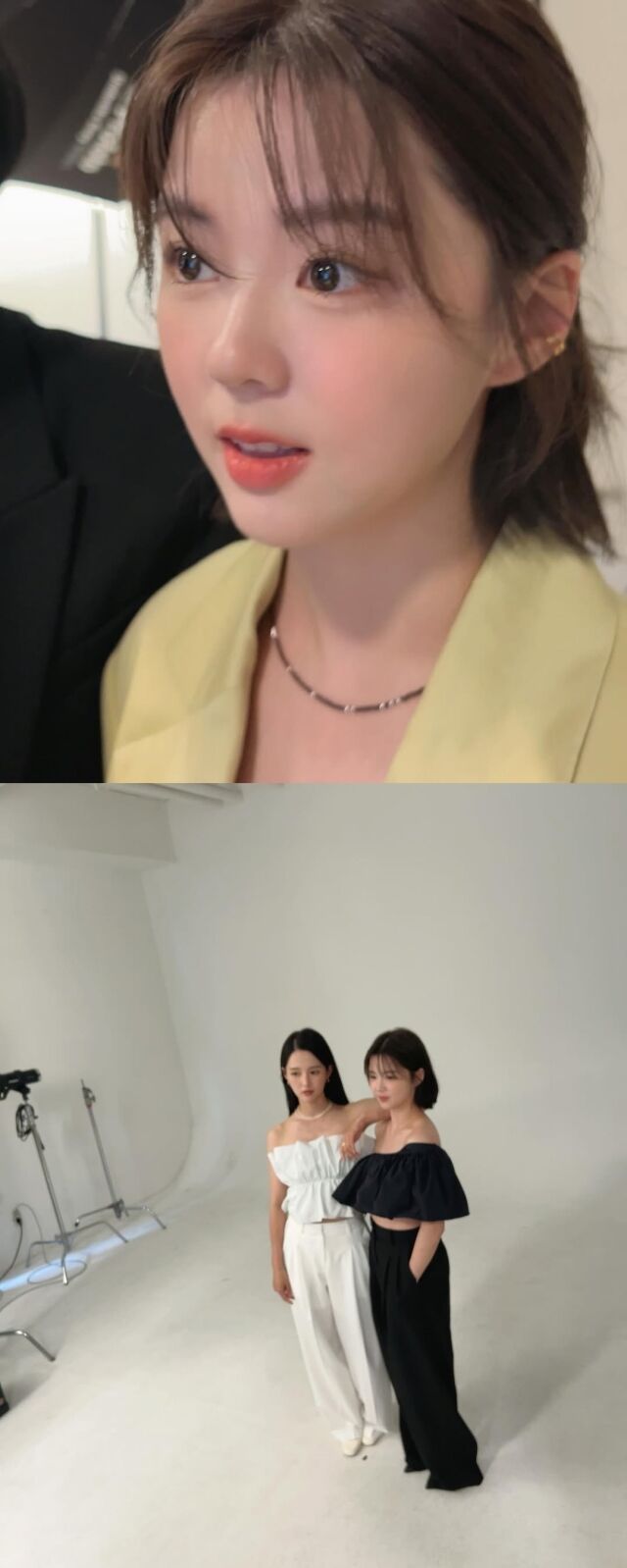 배우 남보라, 남세빈 자매가 동반 화보를 찍었다. / 남보라 인스타그램
