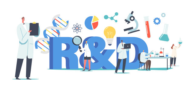 국내 제약·바이오 기업들이 2025년 1분기에 연구개발(R&D)에 총 3258억원을 투자하며 신약 개발에 박차를 가하고 있다. /게티이미지뱅크