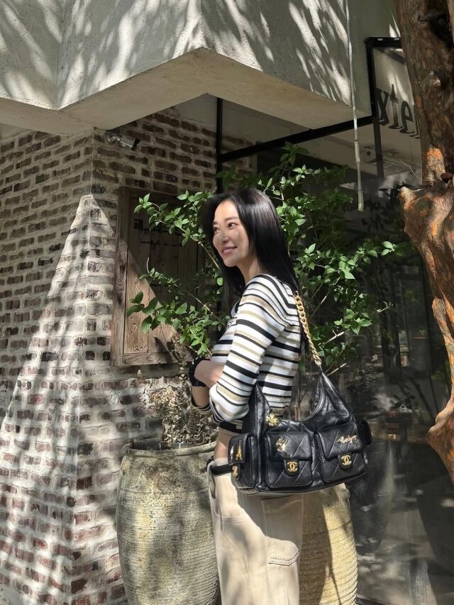 이주연이 명품 몸매를 자랑하는 일상 사진을 공개했다. / 이주연 인스타그램 캡처