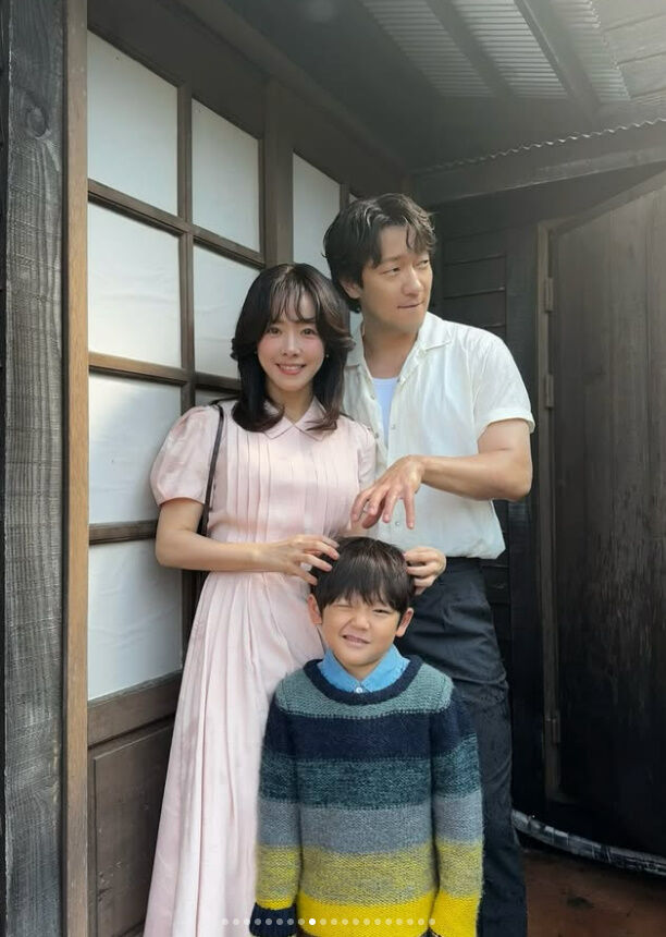 김혜자, 한지민, 손석구./소셜미디어