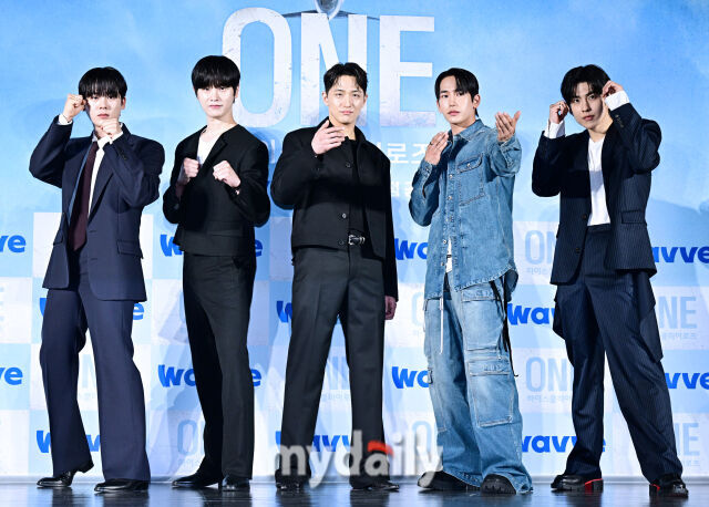 웨이브 오리지널 드라마 'ONE : 하이스쿨 히어로즈' / 한혁승 기자(hanfoto@mydaily.co.kr)