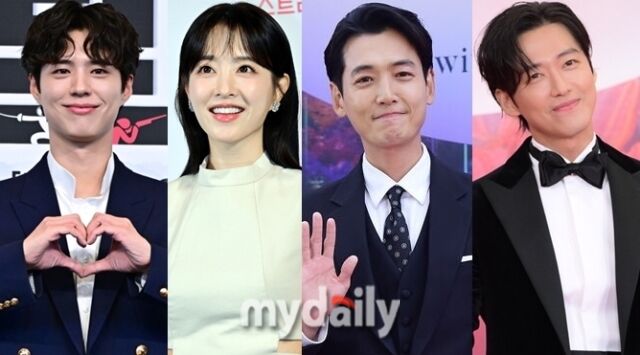 왼쪽부터 배우 박보검, 박보영, 정경호, 남궁민 / 마이데일리