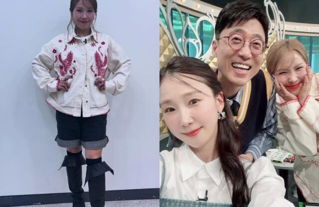 신봉선- 박소영-이윤석-신봉선(왼쪽부터) / 신봉선 소셜미디어