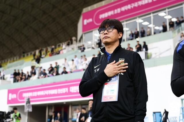 신상우 감독./대한축구협회