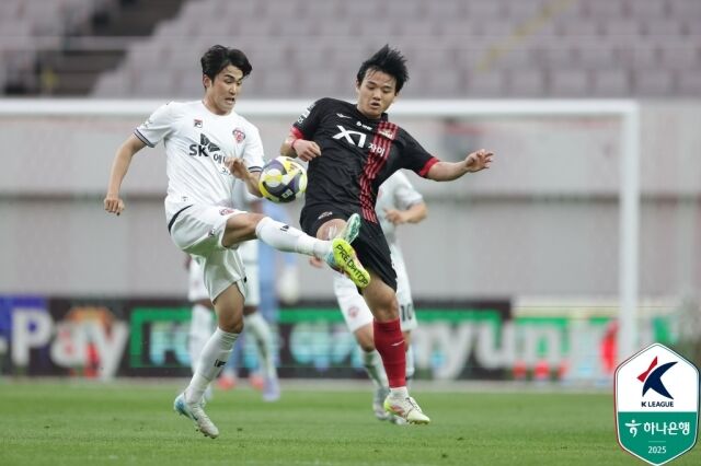 서울과 제주의 경기 모습/한국프로축구연맹