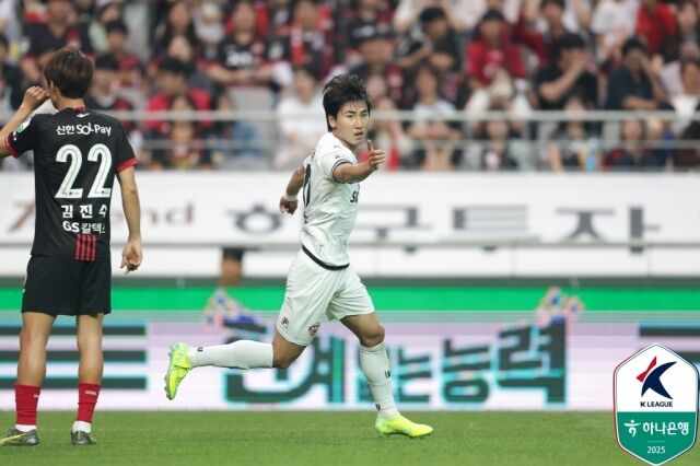 서울과 제주의 경기 모습/한국프로축구연맹
