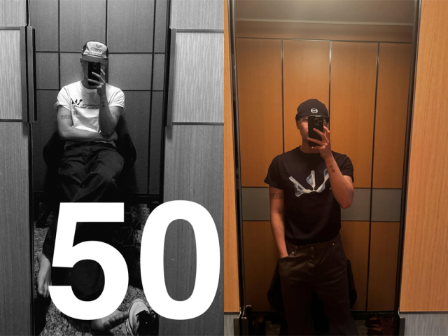 우즈(조승연)가 전역을 50일 앞두고 있다./우즈 인스타그램