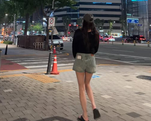 이미주가 늘씬한 몸매를 뽐냈다. / 이미주 소셜미디어 캡처