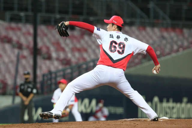 KIA 타이거즈 시절 최용준./KIA 타이거즈