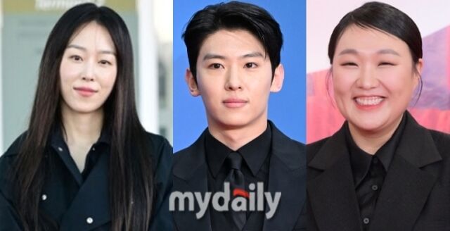 왼쪽부터 배우 서현진, 방송인 덱스, 코미디언 이수지 / 마이데일리