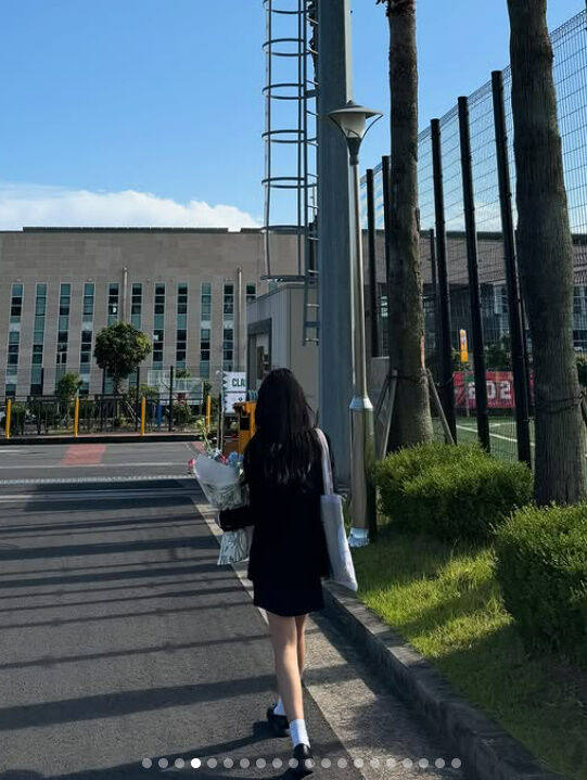 박지윤 딸 다인 양./소셜미디어