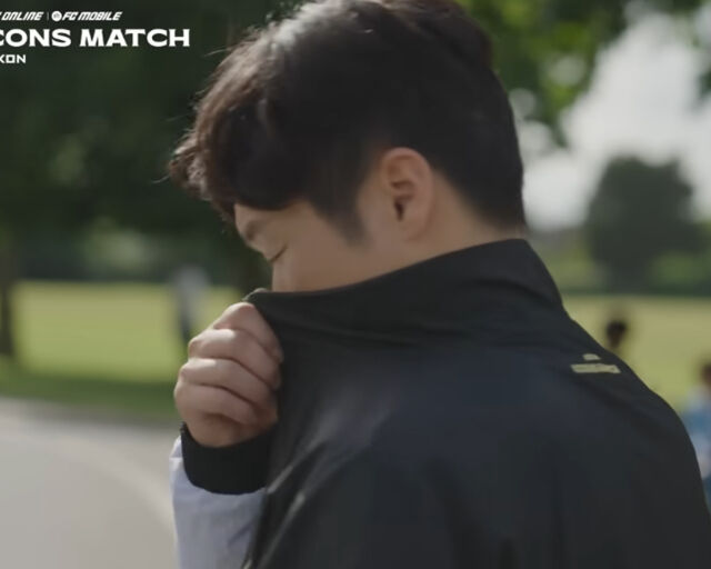 박지성이 '아이콘 매치' 서명 홍보 영상을 찍었다. / 유튜브 'EA SPORTS FC 온라인' 캡처