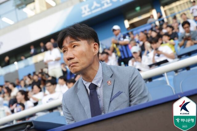이영민 감독./한국프로축구연맹